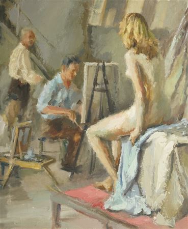 Nude in the studio