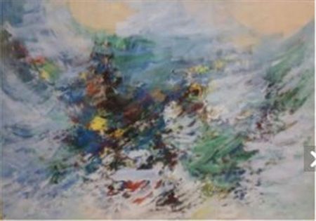 Composition, 63 by Simon Siani - Auction record, sale price, and art valuation. Compare with similar artists and explore comparable artworks.