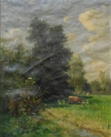 Cows in a meadow
