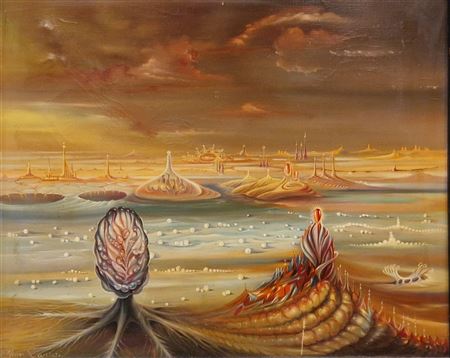Surrealist composition