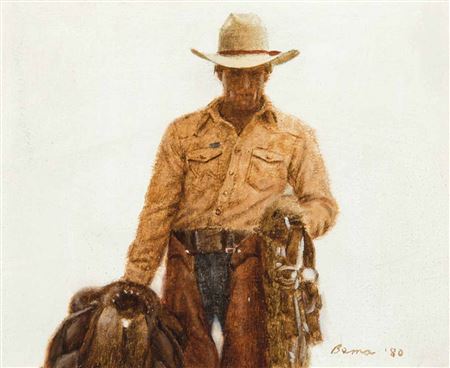 Bronc Rider with Saddle