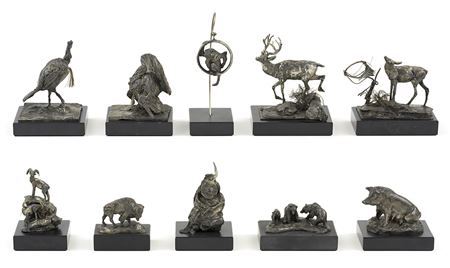 Trigg Silver Series (Complete Set of 10 Sculptures)