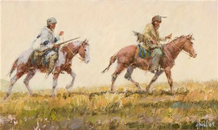 Piegan War Ponies