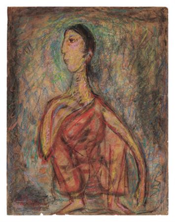 Sample artwork by Gobardhan Ash (20th century) - View similar artists and auction records