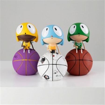 NBA × Edgar Plans Paperweight (Artist, Lakers, Celtics)