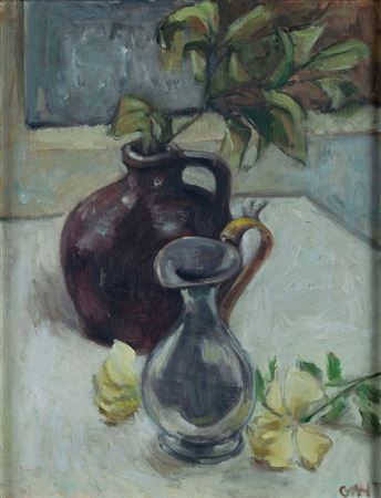 Still Life with Jug and Pitcher