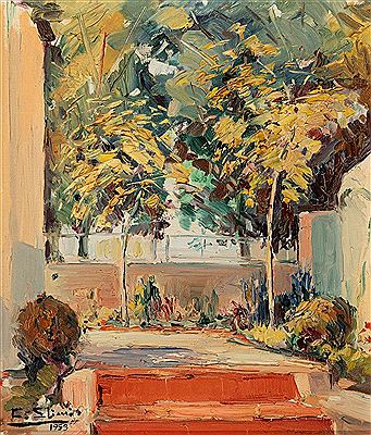 "Garden", 1953