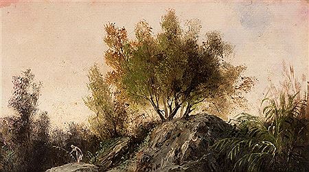 "Landscape with figures"
