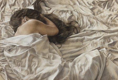 Entre sábanas by Jose Luis Fuentetaja - Auction record, sale price, and art valuation. Compare with similar artists and explore comparable artworks.