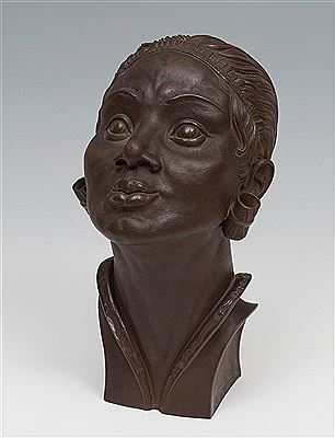 Bust of Balinese woman