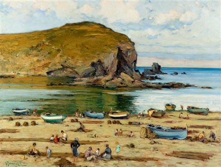 "Beach scene"