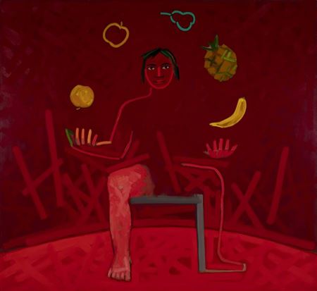 Juggler, 1990 by Robert Oriol - Auction record, sale price, and art valuation. Compare with similar artists and explore comparable artworks.