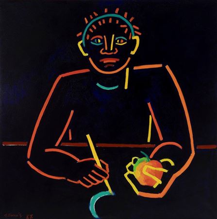 Poma painter by Robert Oriol - Auction record, sale price, and art valuation. Compare with similar artists and explore comparable artworks.