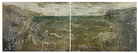 Diptych. Cala trencada, Son Servera, Mallorca, 1987.