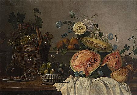 "Still life of fruits"