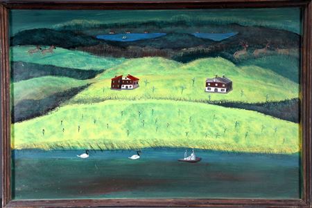 Houses Between Lakes