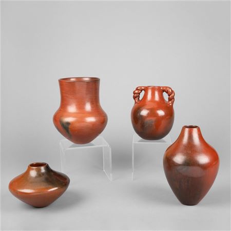 Sample artwork by Alice Cling (Born c.1946), known for hand-coiled pottery - View similar artists and auction records