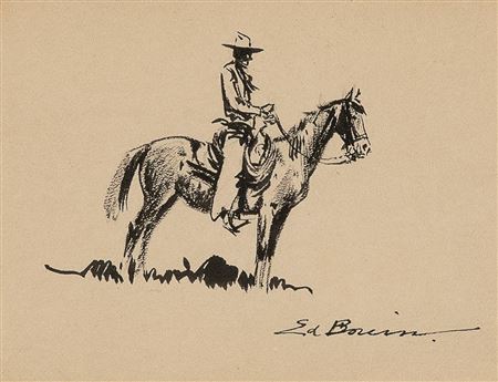 Horseman Facing Right