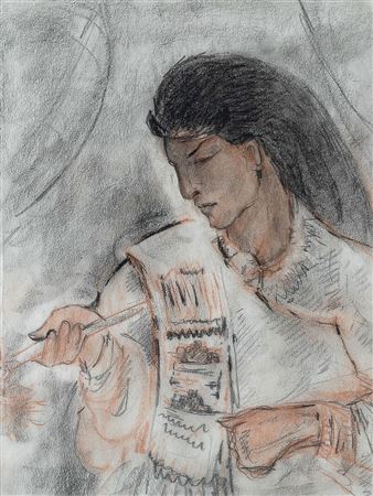 Untitled (Pueblo Dancer)