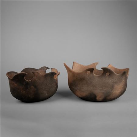 Pair of Micaceous Jars, 2013