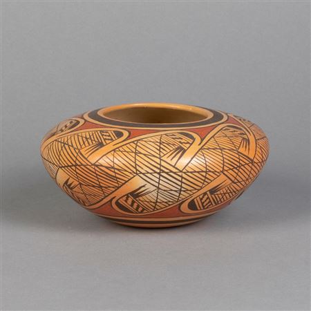 Migration Pattern Polychrome Bowl
