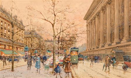 Marche Aux Fleurs De La Madeleine