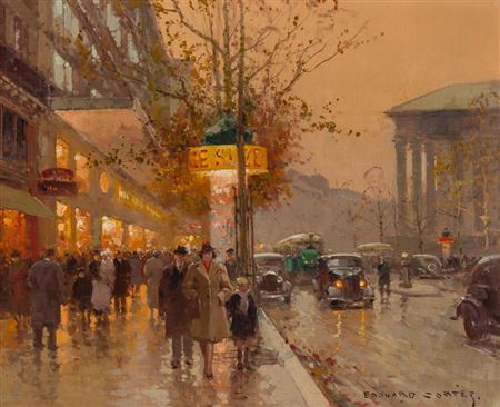 "Les Trois Quartiers, Boulevard De La Madeleine"