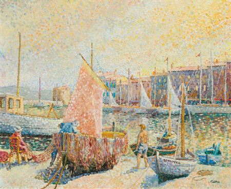 Sailboats In Saint Tropez