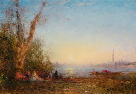 "Venise, Vue du Jardin Francaise"