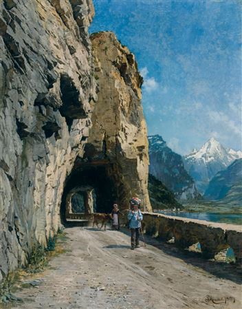 Lake Lucerne, 1884