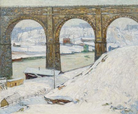 "High Bridge Over Harlem River"