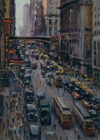"E. 42nd Street, NYC", 1943