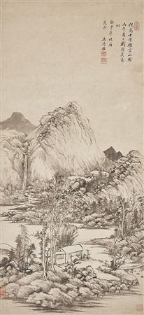 Landscape after Ni Zan