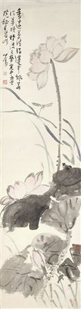 Dragonfly and Frog by Lotus