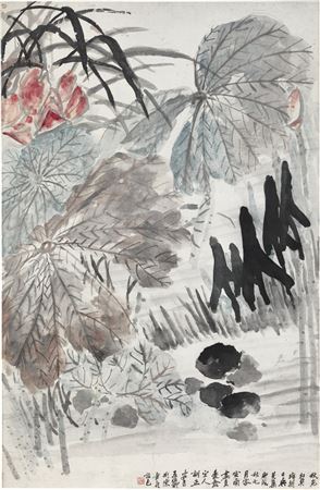 Lotus Pond in Autumn