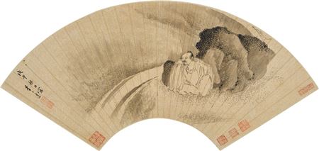 Scholar beside a River