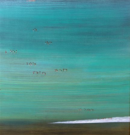 Sample artwork by Sutejo Godod (Born 1953), known for painting - View similar artists and auction records