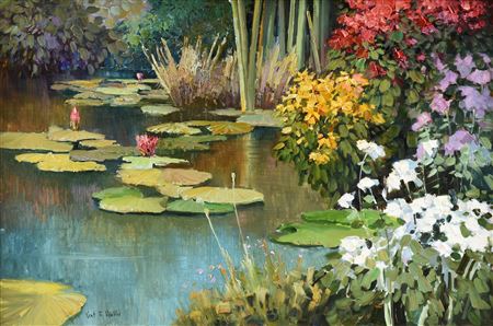 "Blossoms and Water," 1998