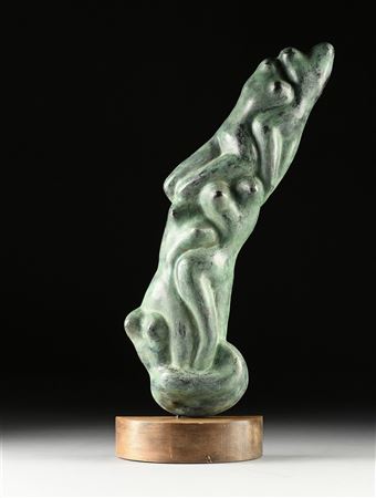 "Intertwined Female Forms"