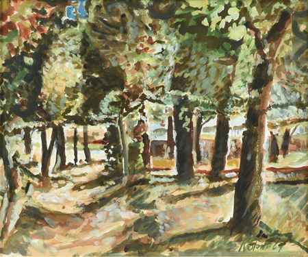 "Untitled Landscape," 1964