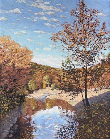 "Autumn Pond," 2000