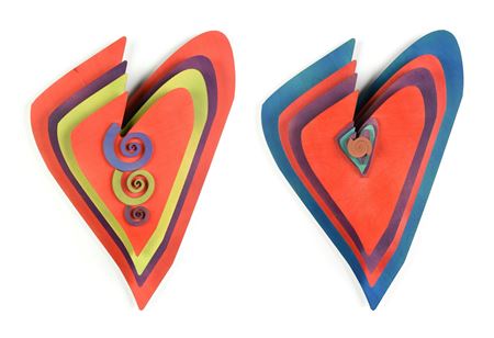 A DIPTYCH, "Two Hearts," 2005 (2)