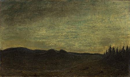 Mondlandschaft aus dem Riesengebirge.