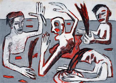 Sample artwork by Wolfgang Smy (Born 1952), known for painting - View similar artists and auction records