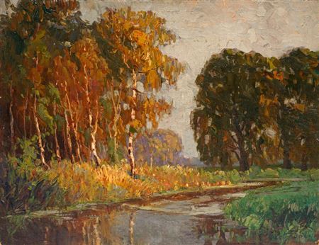 Herbst an der Warnow.