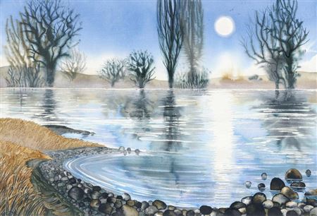 November an der Elbe. by Leonore Adler - Auction record, sale price, and art valuation. Compare with similar artists and explore comparable artworks.