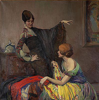 Shawls by Alexander Oscar Levy - Auction record, sale price, and art valuation. Compare with similar artists and explore comparable artworks.