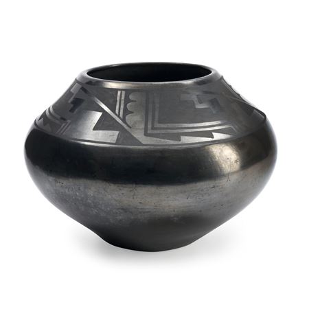 Blackware jar