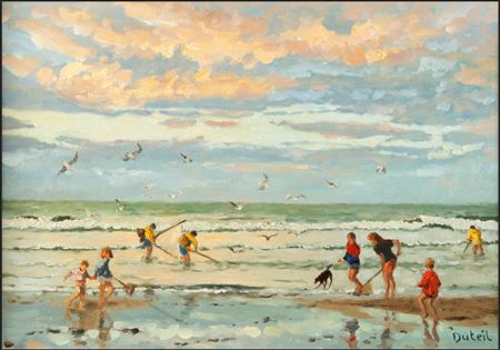 LA PORTIE DE PECHE by Jean Claude Duteil - Auction record, sale price, and art valuation. Compare with similar artists and explore comparable artworks.