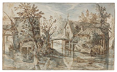 Houses by the water by Pieter Stevens - Auction record, sale price, and art valuation. Compare with similar artists and explore comparable artworks.